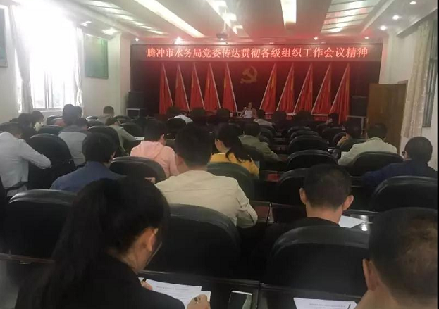 环球在线新闻 云南省腾冲市各级党组织深入学习贯彻组织工作会议精神