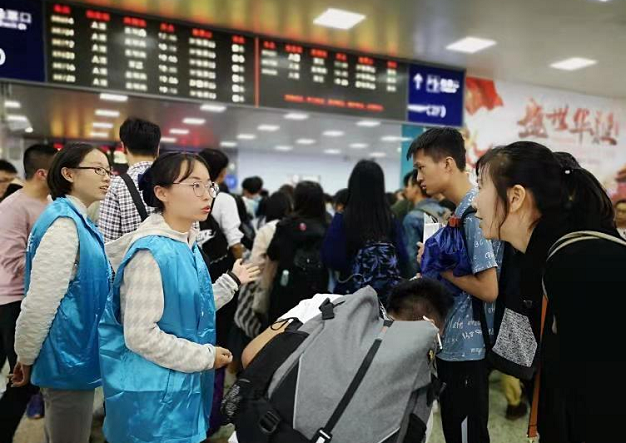 环球在线新闻&nbsp;10月5日，昆明局集团公司预计发送旅客23万人