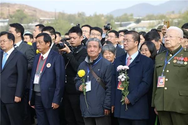 环球在线新闻 中朝双方举行江东、顺安中国人民志愿军烈士陵园修缮工程竣工仪式