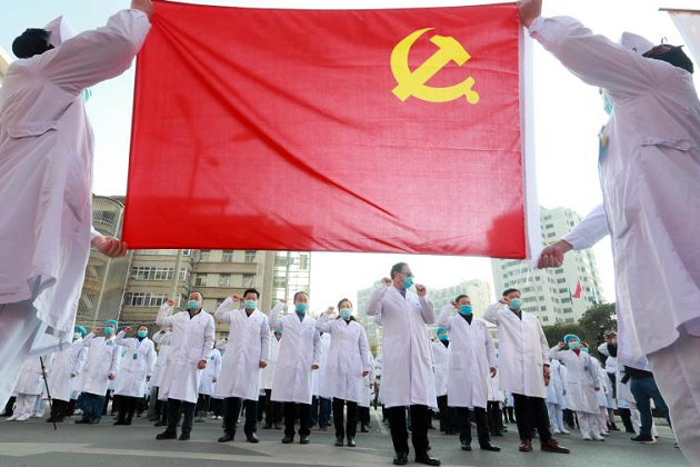 环球在线新闻 战疫情：党员要树新标杆