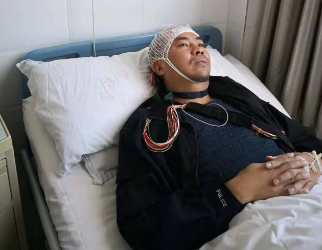 环球在线新闻  执勤、办案、查缉、战疫.....晕倒在岗位上的刀磊