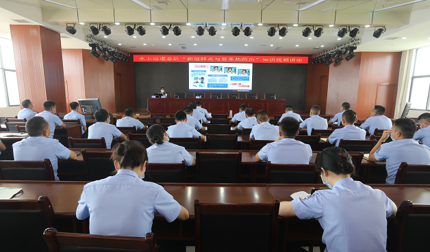水上巡逻总队举办新冠肺炎和登革热 疫情防治知识专题讲座