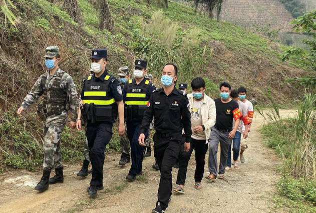 云南省红河金平：扫除盲区管住辖区 筑牢防输入屏障