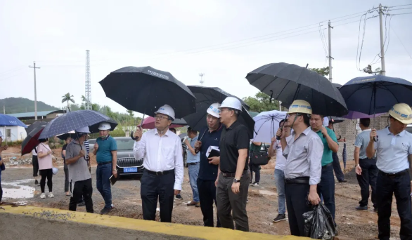 赵刚视察州廉政教育基地项目建设