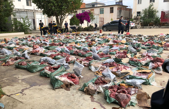 79袋牛肉企图掩护150公斤毒品过关    民警慧眼识毒查获牛肉藏毒案