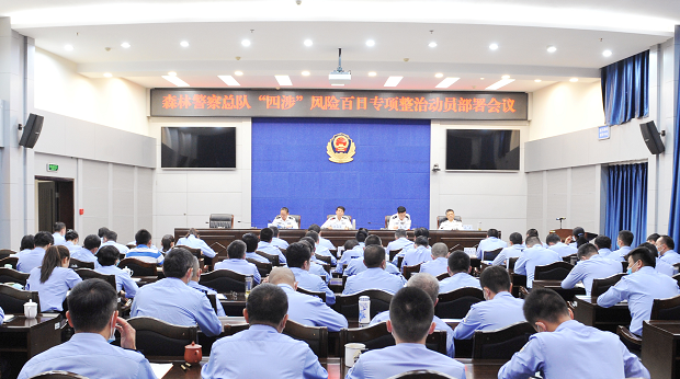 云南省公安厅森林警察总队深化“坚持政治建警全面从严治警”教育整顿部署开展“四涉”风险百日专项整治