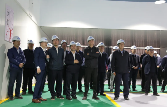 省委常委、曲靖市委书记李文荣带领曲靖市重点项目观摩组到公司观摩