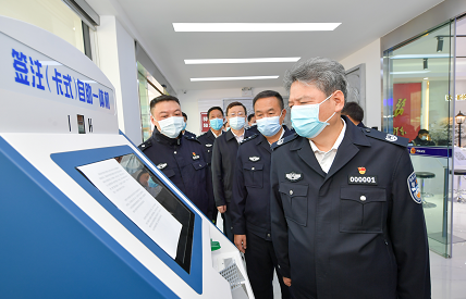 任军号深入昆明市公安机关调研 队伍教育整顿工作