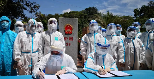 西双版纳州援助老挝北部五省抗疫物资 以实际行动诠释命运共同体精神
