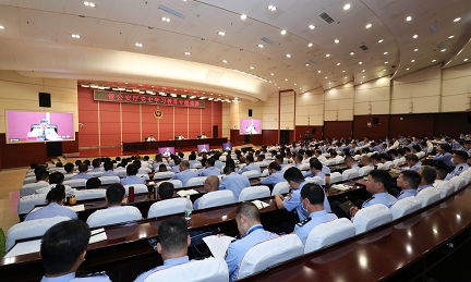 任军号为党员民警上党课：从百年党史中汲取 智慧力量 矢志不渝做党和人民的忠诚卫士