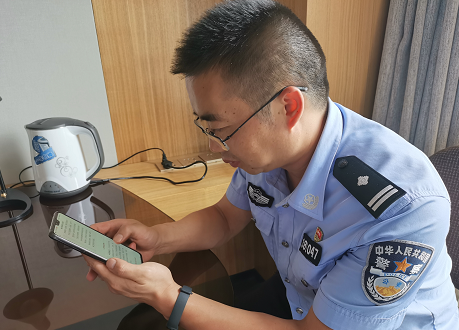 “闭环”不闭学  昆明边检站开展线上党史学习教育