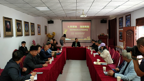 锡伯龙成功举办“礼赞英雄，强国有我，赠予英雄史光柱书画发布会”活动在昆明举办