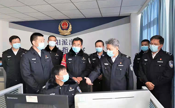 任军号到基层督导检查元旦安保维稳工作慰问一线执勤民警辅警