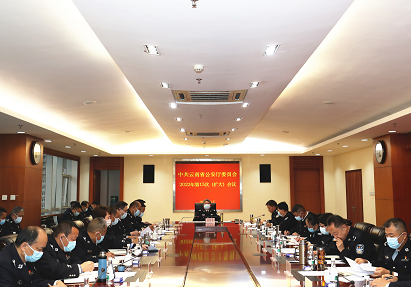 云南省公安厅党委传达学习习近平总书记 重要讲话精神