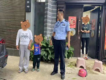 环球在线直播: 暖心！小孩走失，民警帮其找到家人获赞！