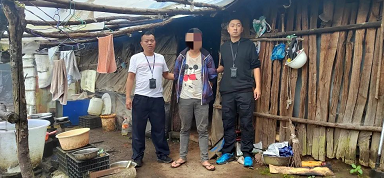 哭笑不得！为逃避追捕，竟躲到深山里