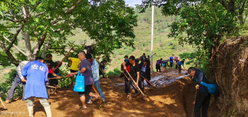 郭大寨乡团山村：组织吹响集结号，扛起 锄头去报到