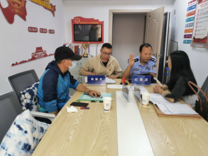 鼓楼街道桃源社区依托于社区网格化服务开展摩玛物业和业主装修问题纠纷调解