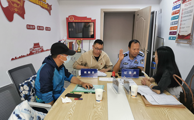 鼓楼街道桃源社区依托于社区网格化服务开展摩玛物业和业主装修问题纠纷调解