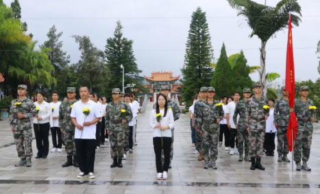 红河州各地深切缅怀先烈 传承革命精神