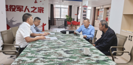 红河州退役军人事务局到开远市开展 领导干部下访接访工作
