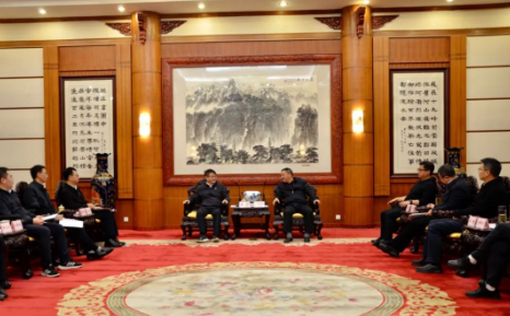 杨国宗陈真永与华能澜沧江水电股份有限公司党委书记孙卫举行工作座谈