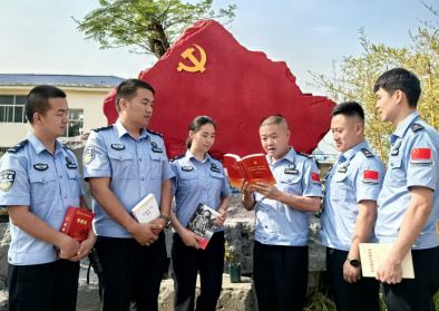 警营沐书香 阅读筑警魂——畹町边检站芒棒分站开展世界读书日活动