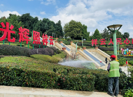 云南祥云县“三力合聚”擘画城市管理新风景